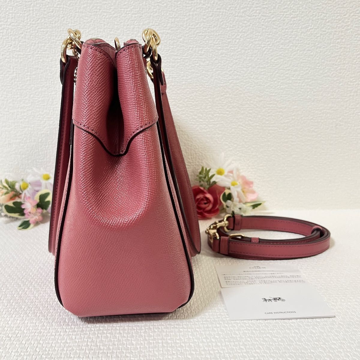 未使用に近い COACH コーチ ショルダーバッグ 2WAY トートバッグ 未使用に近い COACH コーチ ショルダーバッグ 2WAY トートバッグ