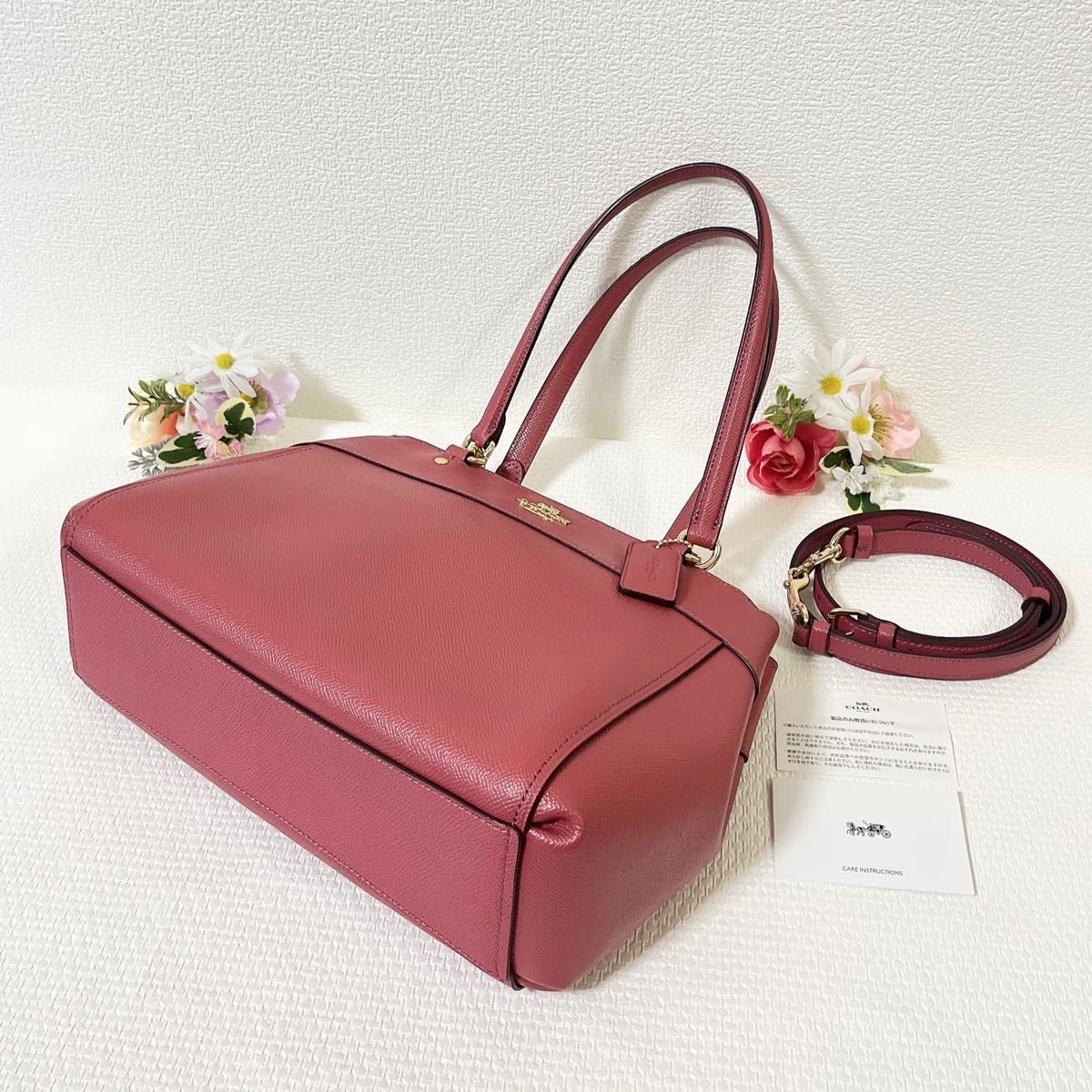 未使用に近い COACH コーチ ショルダーバッグ 2WAY トートバッグ 未使用に近い COACH コーチ ショルダーバッグ 2WAY トートバッグ