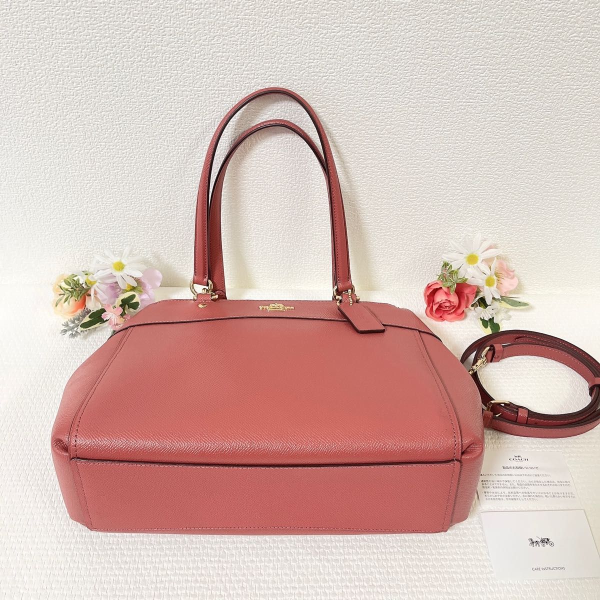 未使用に近い COACH コーチ ショルダーバッグ 2WAY トートバッグ 未使用に近い COACH コーチ ショルダーバッグ 2WAY トートバッグ