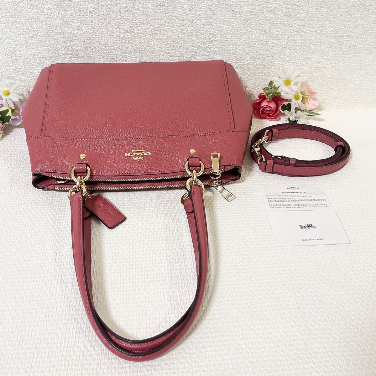 未使用に近い COACH コーチ ショルダーバッグ 2WAY トートバッグ 未使用に近い COACH コーチ ショルダーバッグ 2WAY トートバッグ