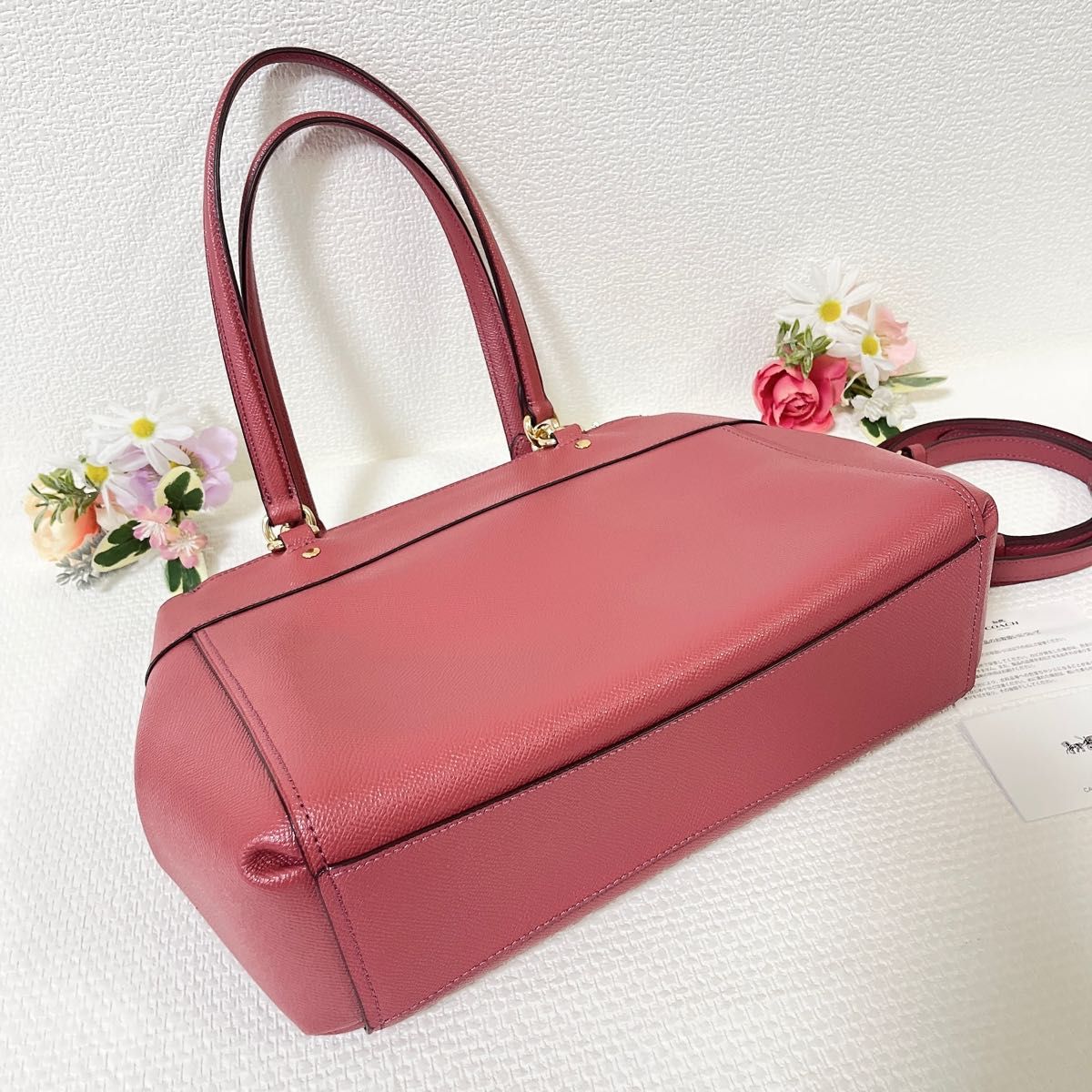 未使用に近い COACH コーチ ショルダーバッグ 2WAY トートバッグ 未使用に近い COACH コーチ ショルダーバッグ 2WAY トートバッグ