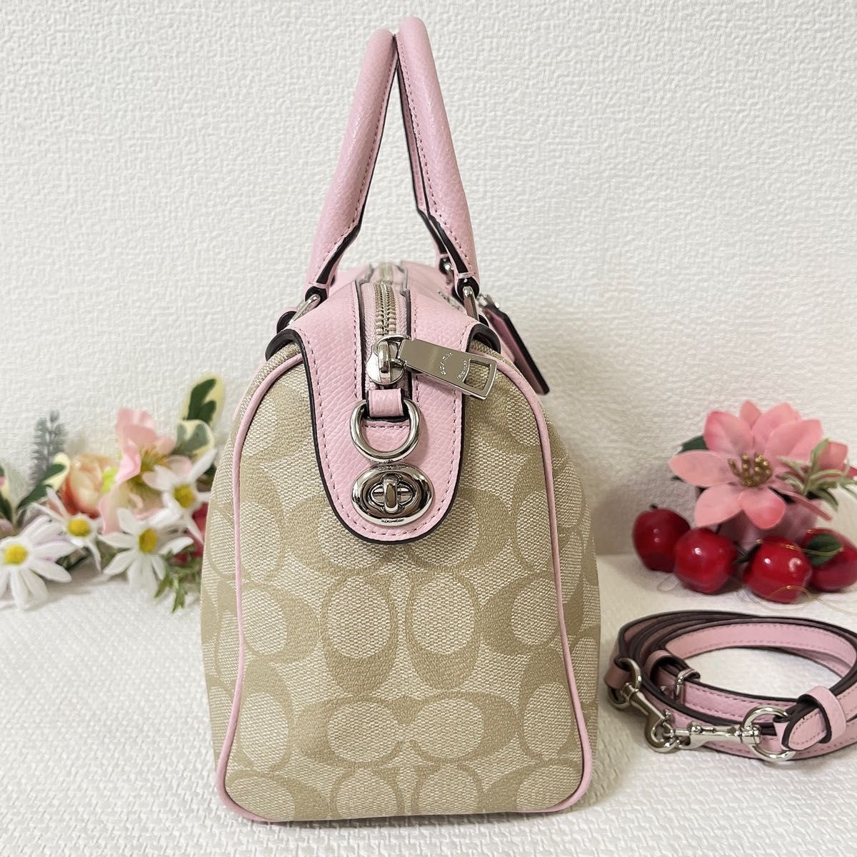 COACH コーチ ショルダーバッグ 2WAY ハンドバッグ ミニボストン COACH コーチ ショルダーバッグ 2WAY ハンドバッグ ミニボストン