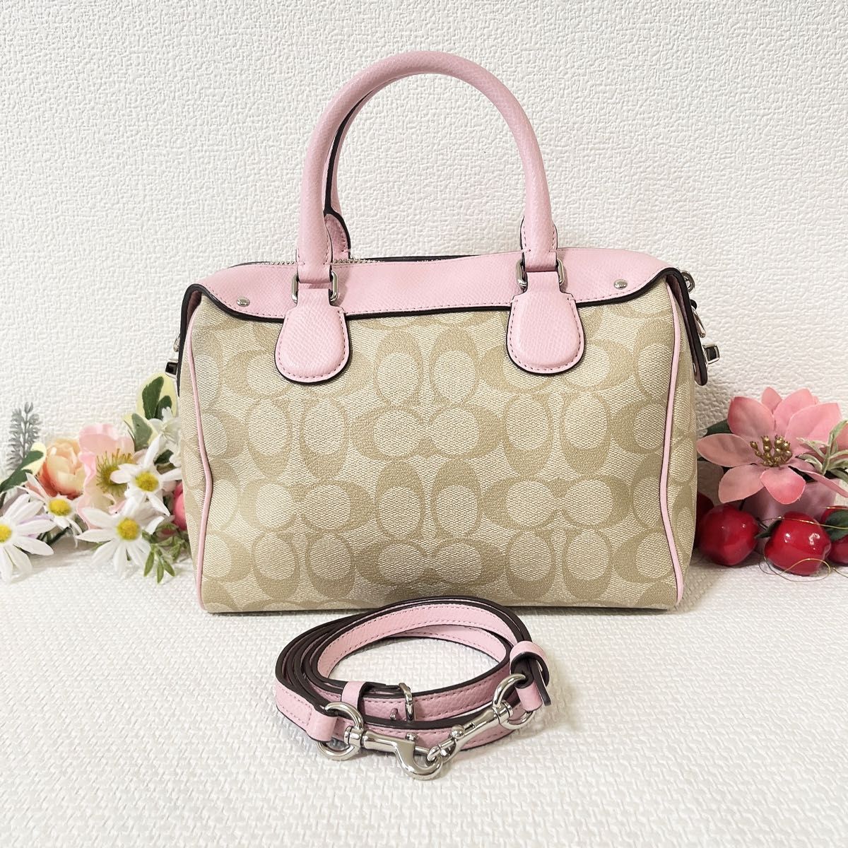 COACH コーチ ショルダーバッグ 2WAY ハンドバッグ ミニボストン COACH コーチ ショルダーバッグ 2WAY ハンドバッグ ミニボストン