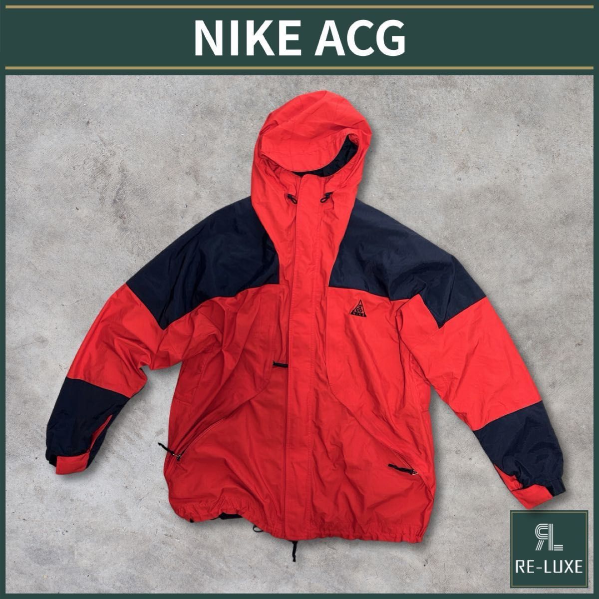 90s ヴィンテージ NIKE ACG ナイロンジャケット 赤/黒|Yahoo 90s ヴィンテージ NIKE ACG ナイロンジャケット 赤/黒|Yahoo