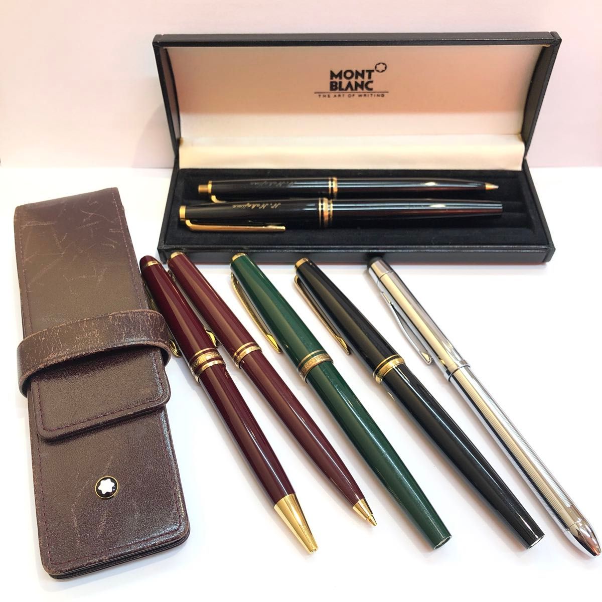 MONTBLANC モンブラン 6点 おまとめ売り クロス多機能ペンおまけ MONTBLANC モンブラン 6点 おまとめ売り クロス多機能ペンおまけ