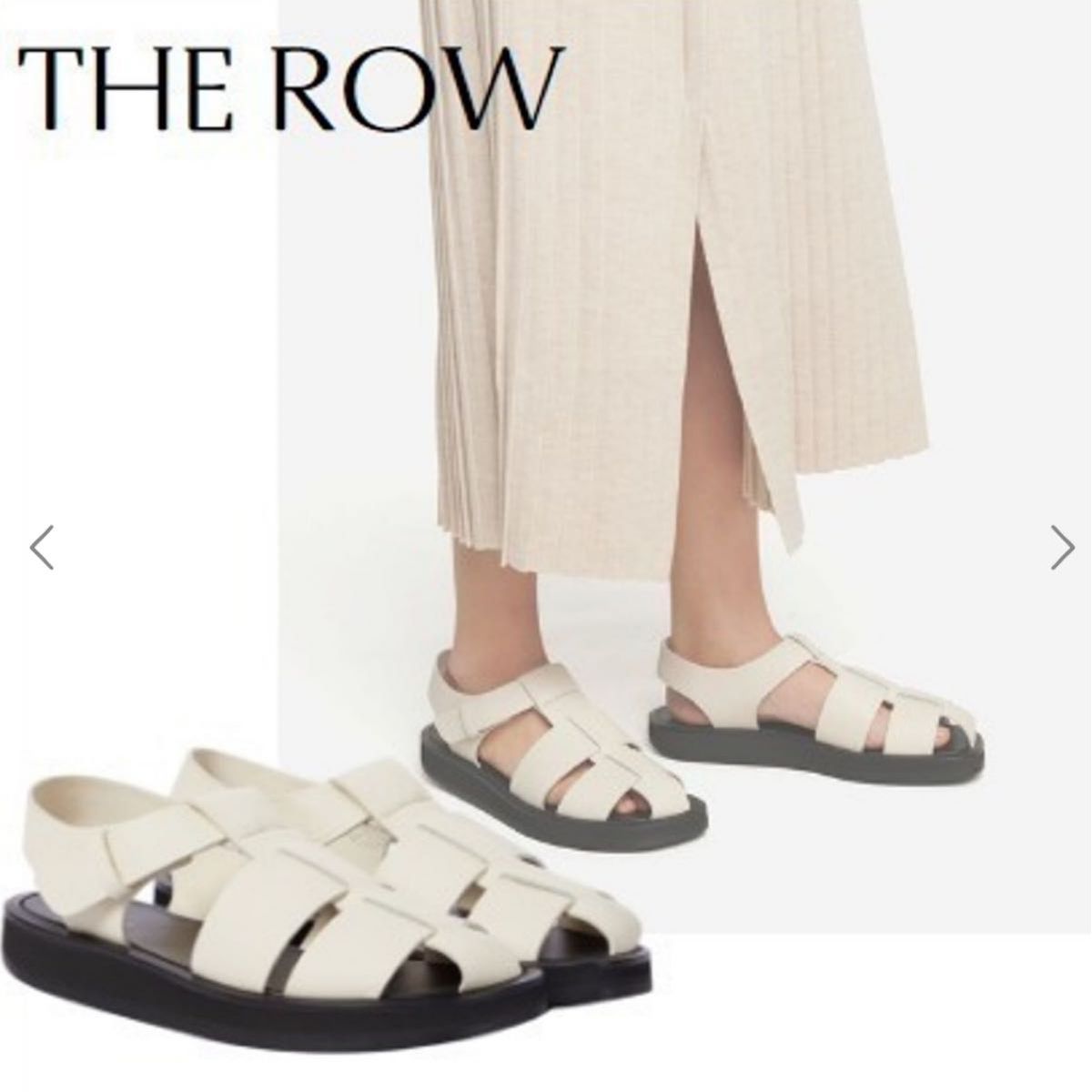 THE ROW 【新品】フィッシャーマンサンダル 37 23 5 24 ザロウ THE ROW 【新品】フィッシャーマンサンダル 37 23 5 24 ザロウ