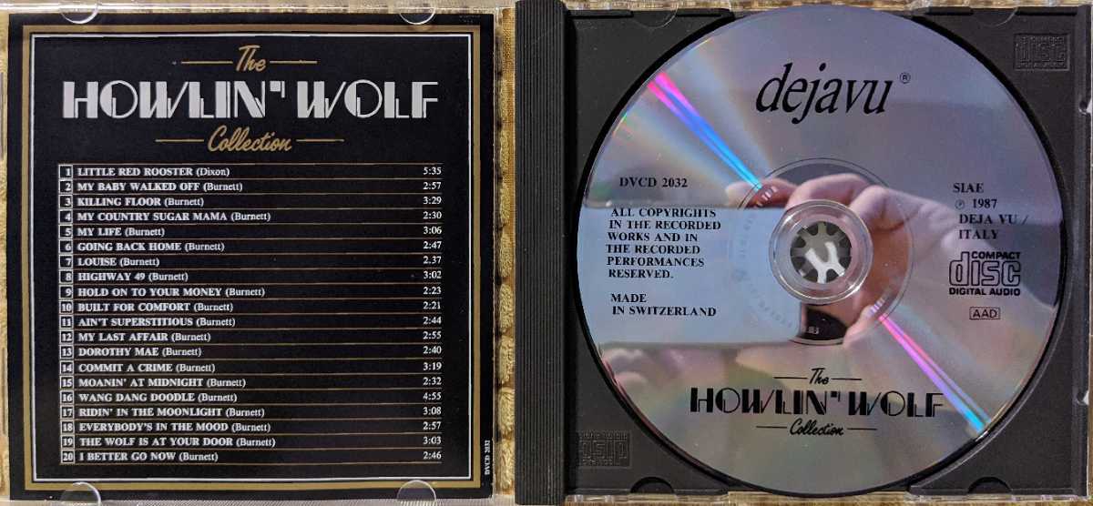 Howlin' Wolf / The Howlin' Wolf Collection / DVCD2032 / 8001506560137 / ハウリン・ウルフ_画像2