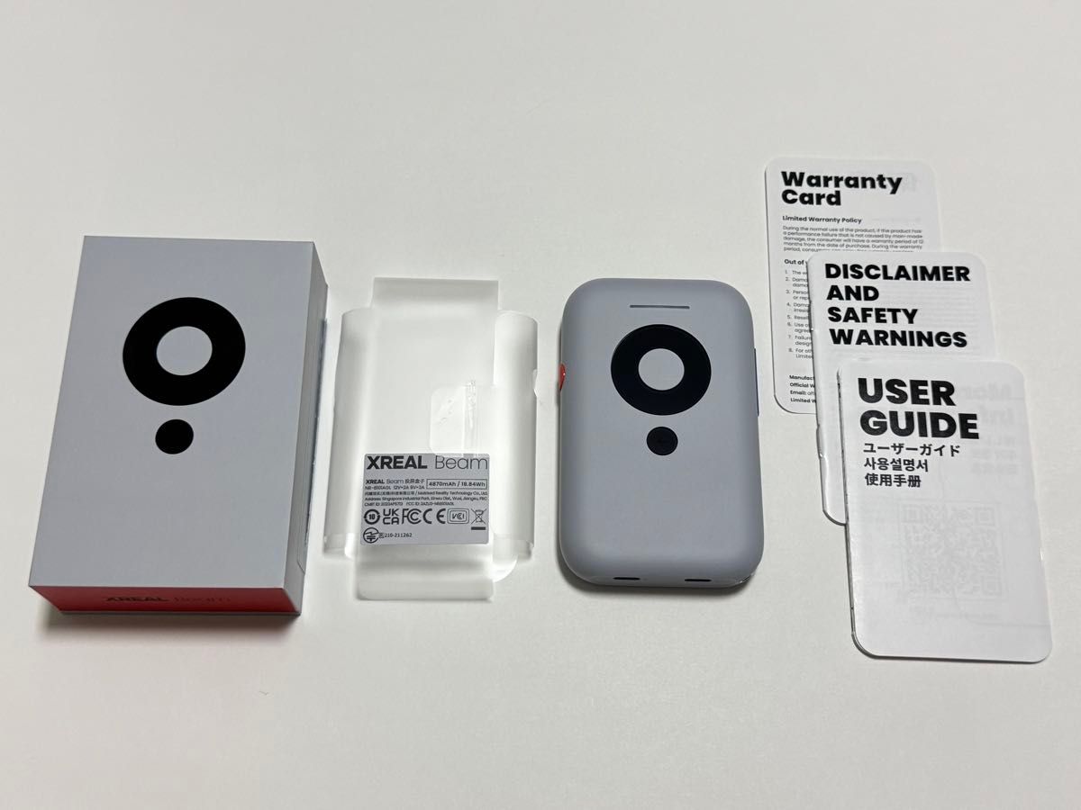新品未使用品】XREAL Beam スマートグラス XREAL air (旧nreal 新品未使用品】XREAL Beam スマートグラス XREAL air (旧nreal