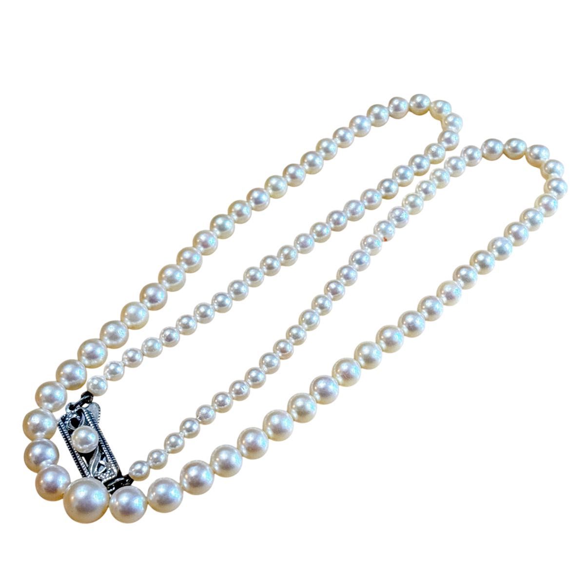 美品 希少 MIKIMOTO ミキモト ベビーパール ネックレス 美品 希少 MIKIMOTO ミキモト ベビーパール ネックレス