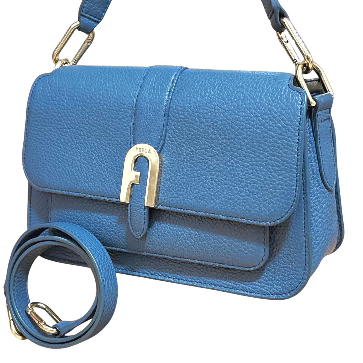 美品 FURLA フルラ ソフィア SOFIA 2way レザー ハンドバッグ 美品 FURLA フルラ ソフィア SOFIA 2way レザー ハンドバッグ