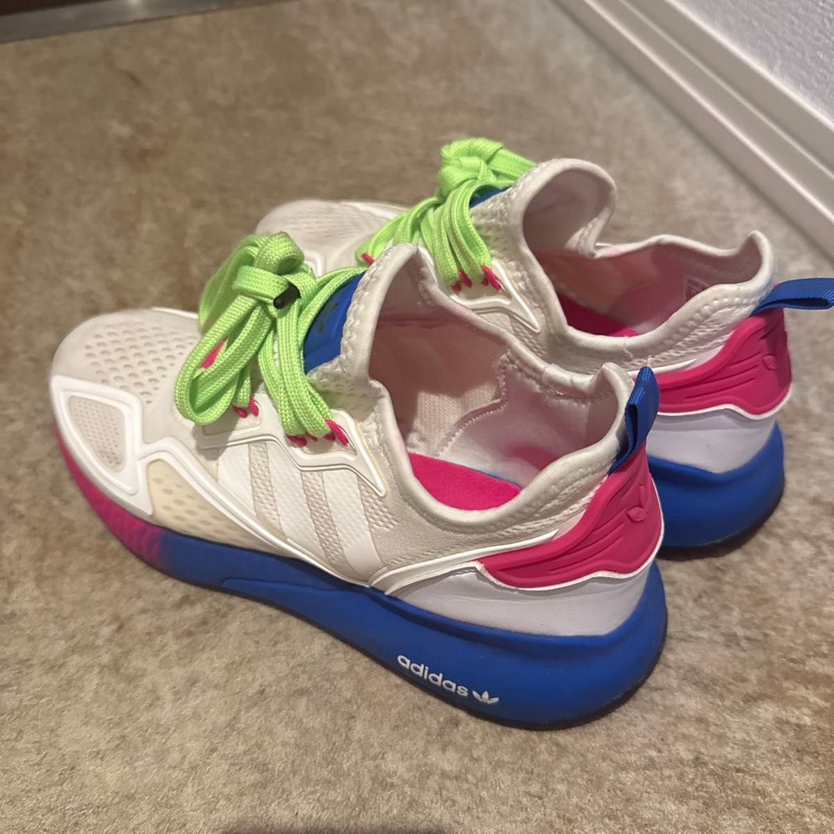 adidas ZX 2K BOOST PURE スニーカー 25 5cm|Yahoo!フリマ(旧 adidas ZX 2K BOOST PURE スニーカー 25 5cm|Yahoo!フリマ(旧