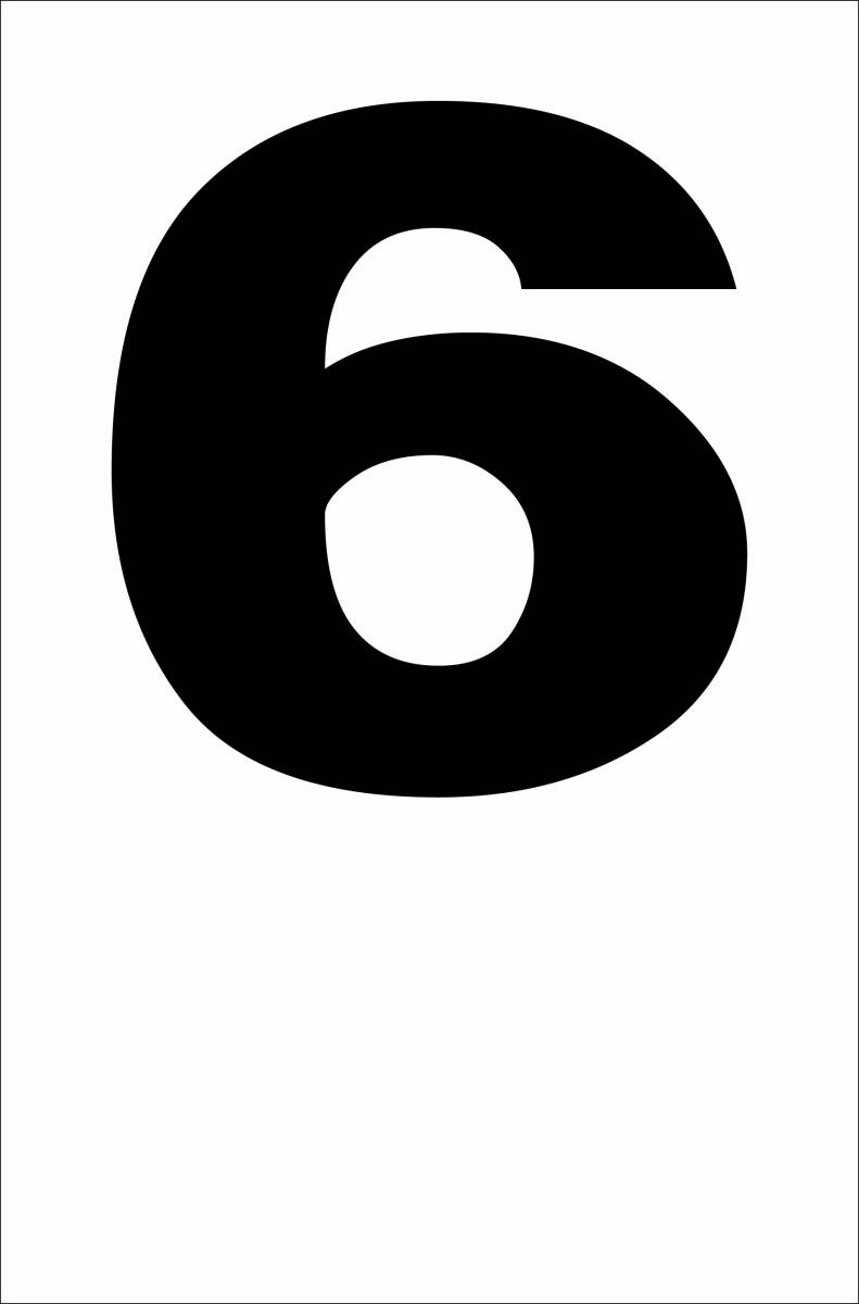  простой вертикальный табличка [ номер цифра 6( чёрный )][ парковка ] наружный возможно 
