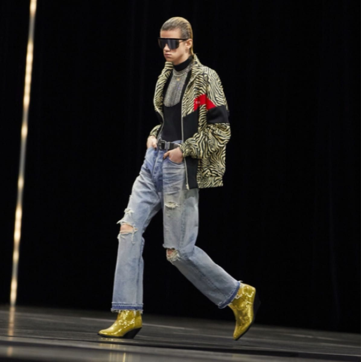 22AW Celine ゼブラ柄 トラックジャケット ジャージ セリーヌ 22AW Celine ゼブラ柄 トラックジャケット ジャージ セリーヌ