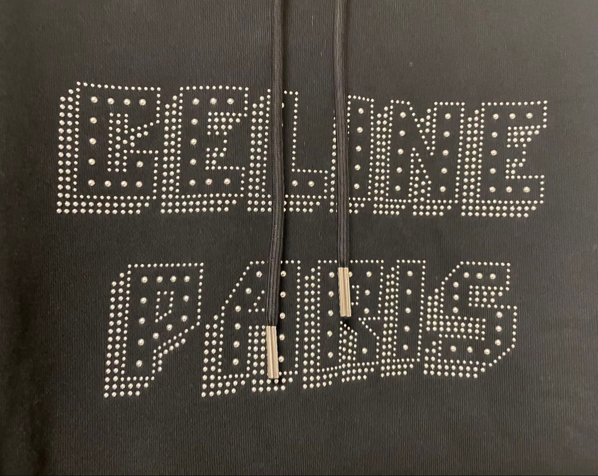 新品 24SS Celine スタッズロゴ パーカー Sサイズ フーディ 新品 24SS Celine スタッズロゴ パーカー Sサイズ フーディ