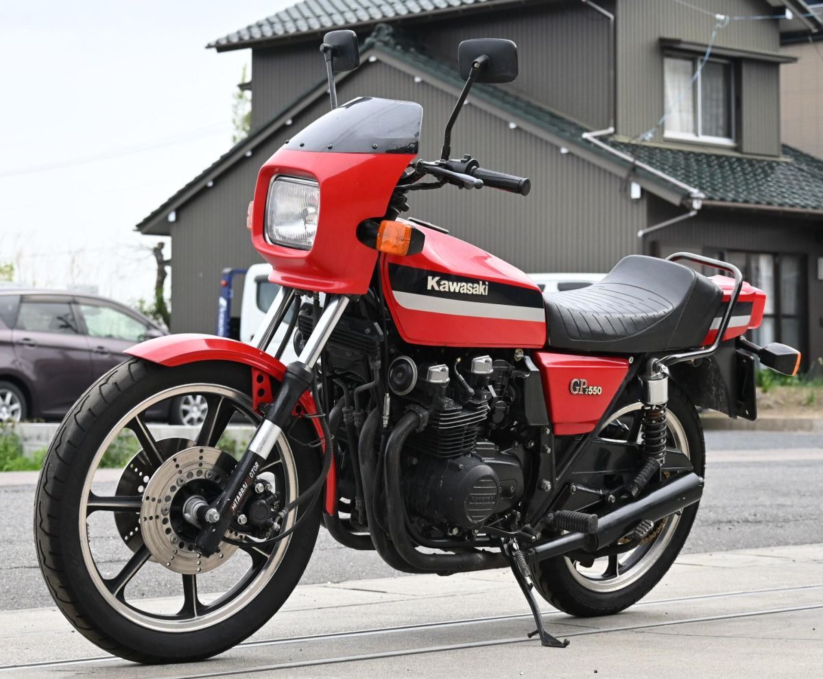 K1129 当時物 最終型 Z550FX エンジン実働 ベース 0268 検 K1129 当時物 最終型 Z550FX エンジン実働 ベース 0268 検