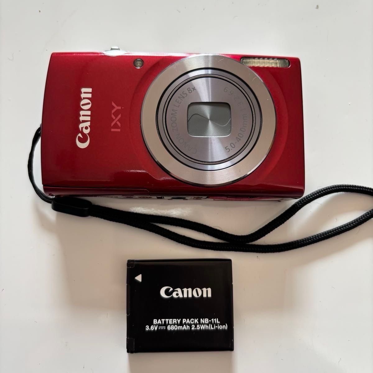 稼動品 キャノン IXY150 デジカメ レッド Canon 本体 純正 稼動品 キャノン IXY150 デジカメ レッド Canon 本体 純正