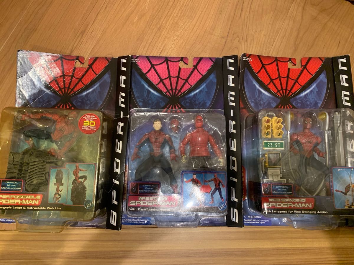 TOYBIZ SPIDER-MAN トイビズ レスラー スパイダーマン ウェブ TOYBIZ SPIDER-MAN トイビズ レスラー スパイダーマン ウェブ