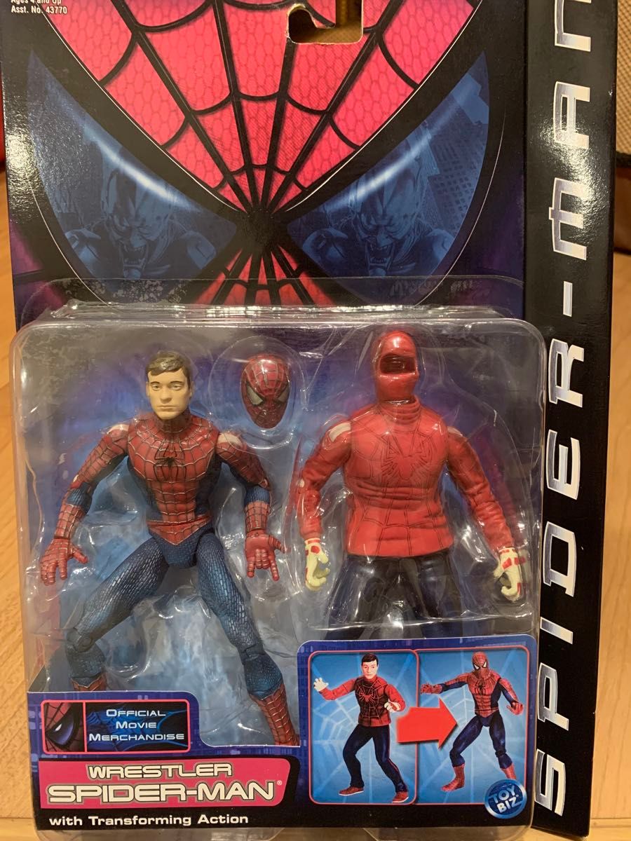 TOYBIZ SPIDER-MAN トイビズ レスラー スパイダーマン ウェブ TOYBIZ SPIDER-MAN トイビズ レスラー スパイダーマン ウェブ