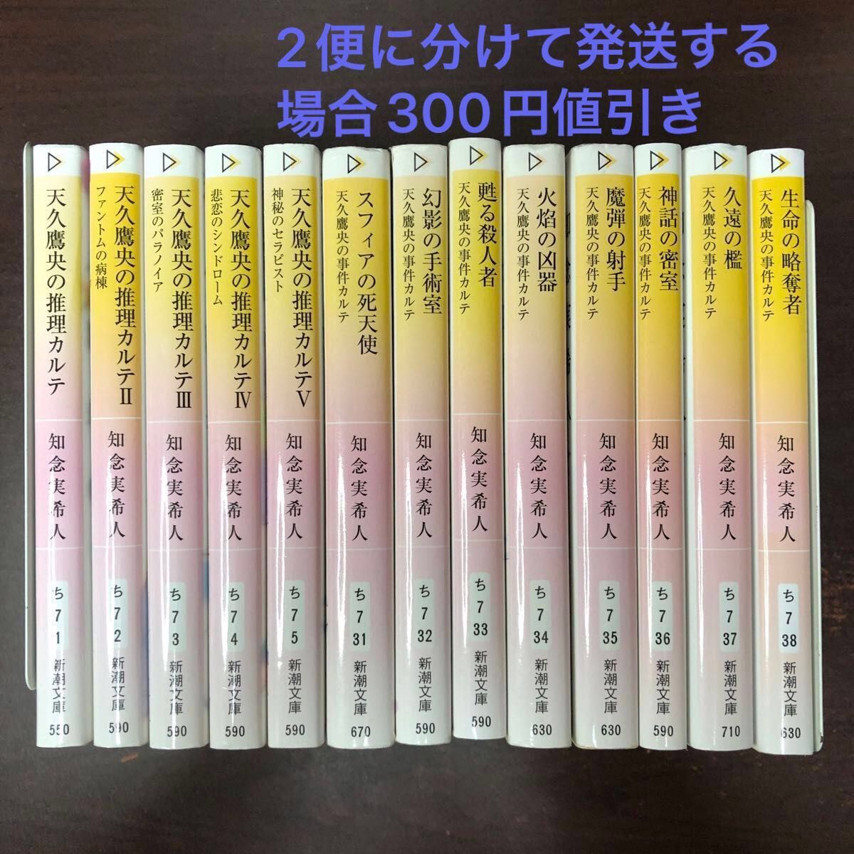 条件付き値引き可能 天久鷹央の推理カルテ 事件カルテ 13冊 条件付き値引き可能 天久鷹央の推理カルテ 事件カルテ 13冊