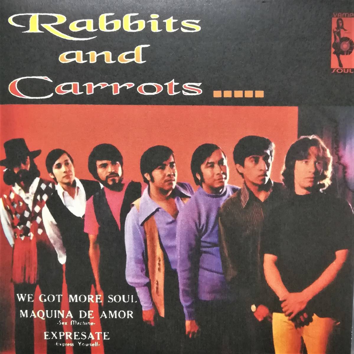 新品未開封 RABBITS&CARROTS / WE GOT MORE SOUL 7inchレコード 送料無料 (A100)