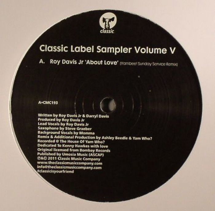 新品未使用 Roy Davis JR/DJ Ali/Mat Tolfrey-Classic Revised- 12inchレコード　送料無料 (0861)_画像1