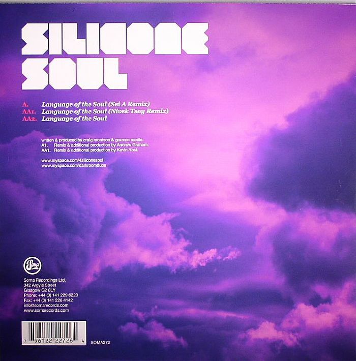 新品未使用 Silicone Soul / Language Of The Soul 12inchレコード　送料無料 (0940)