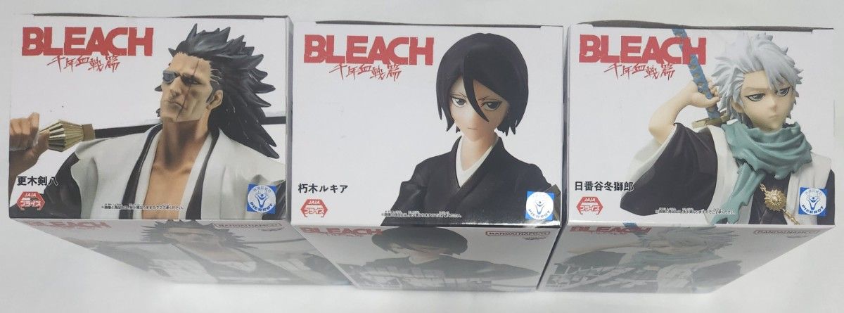 BLEACH 千年血戦篇 SOLID AND SOULS フィギュア 3種セット 更 BLEACH 千年血戦篇 SOLID AND SOULS フィギュア 3種セット 更