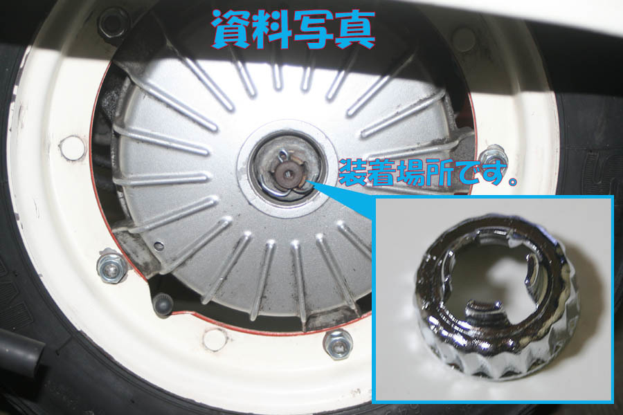 装着場所です。(車両はET3ビンテージです)