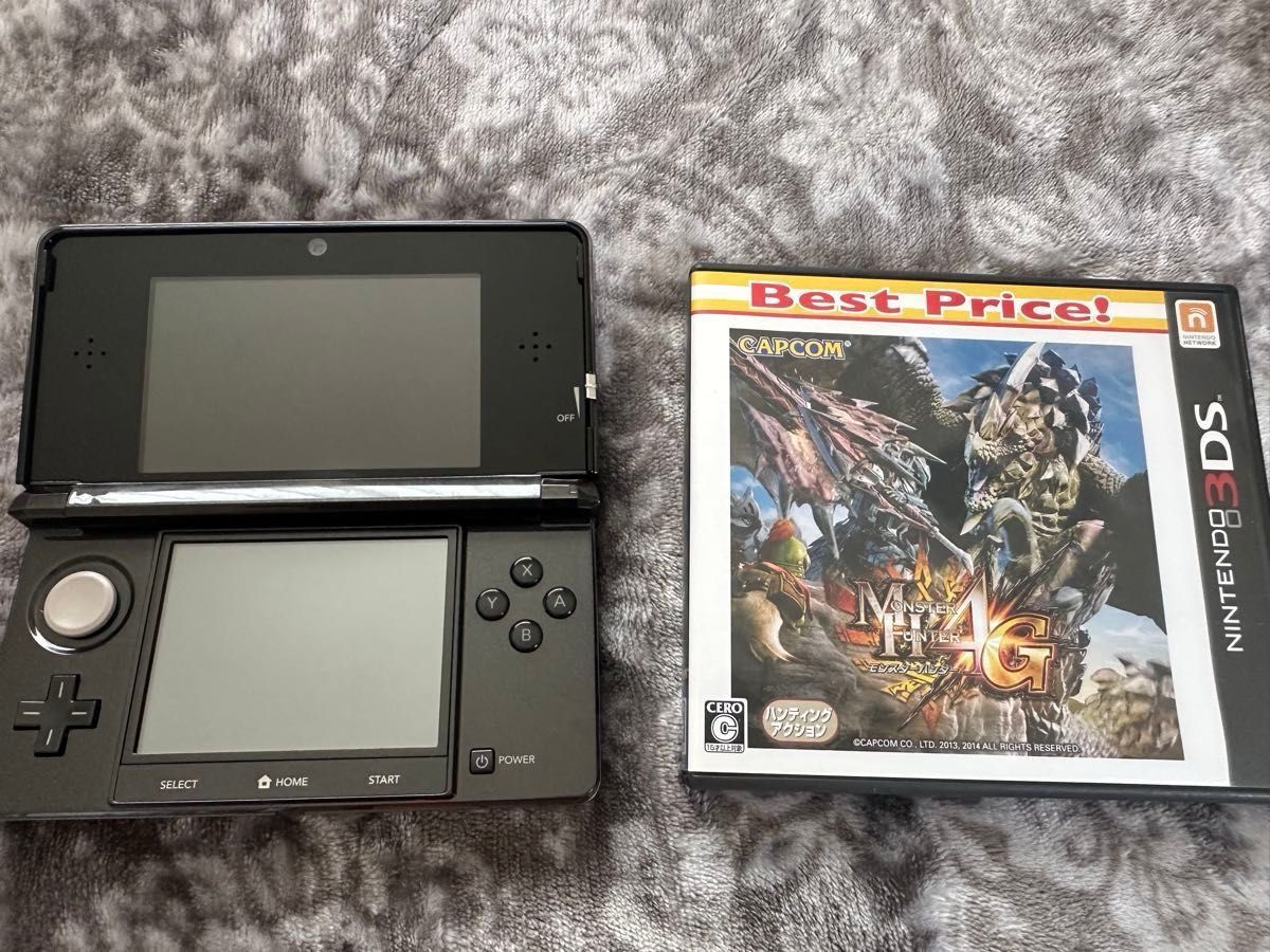 Nintendo 3DSブラック本体とモンスターハンター4G|Yahoo!フリマ Nintendo 3DSブラック本体とモンスターハンター4G|Yahoo!フリマ