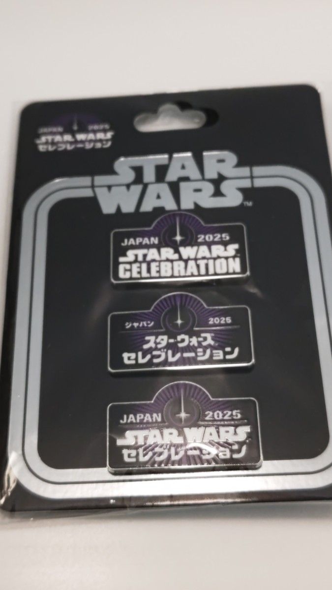 スターウォーズセレブレーションジャパン 3Xロゴ ピンセット スターウォーズセレブレーションジャパン 3Xロゴ ピンセット