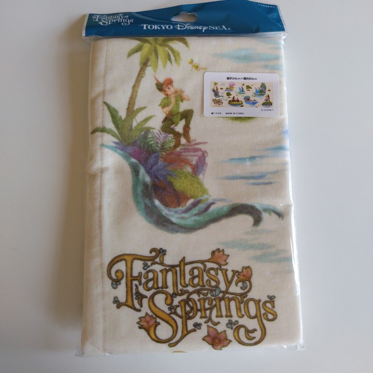 新品未開封 東京ディズニーシー ファンタジースプリングス 新品未開封 東京ディズニーシー ファンタジースプリングス