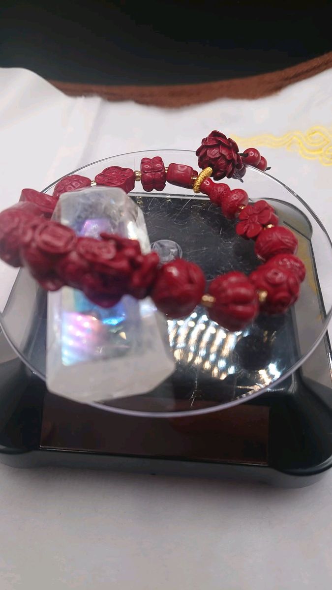辰砂 パーツ ブレスレット
