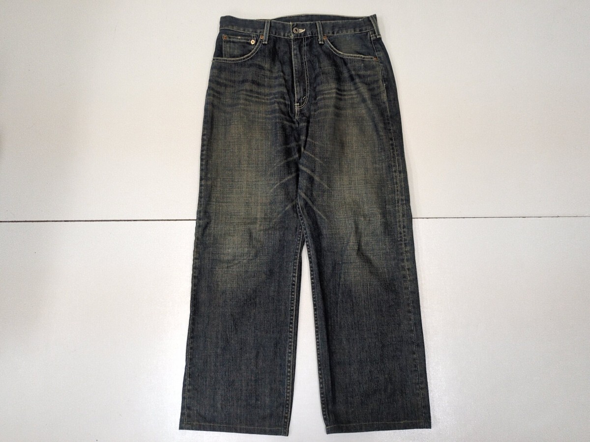 11. 00s LEVI'S 鬼ヒゲ 04年製 リーバイス 504 デニム パンツ 11. 00s LEVI'S 鬼ヒゲ 04年製 リーバイス 504 デニム パンツ
