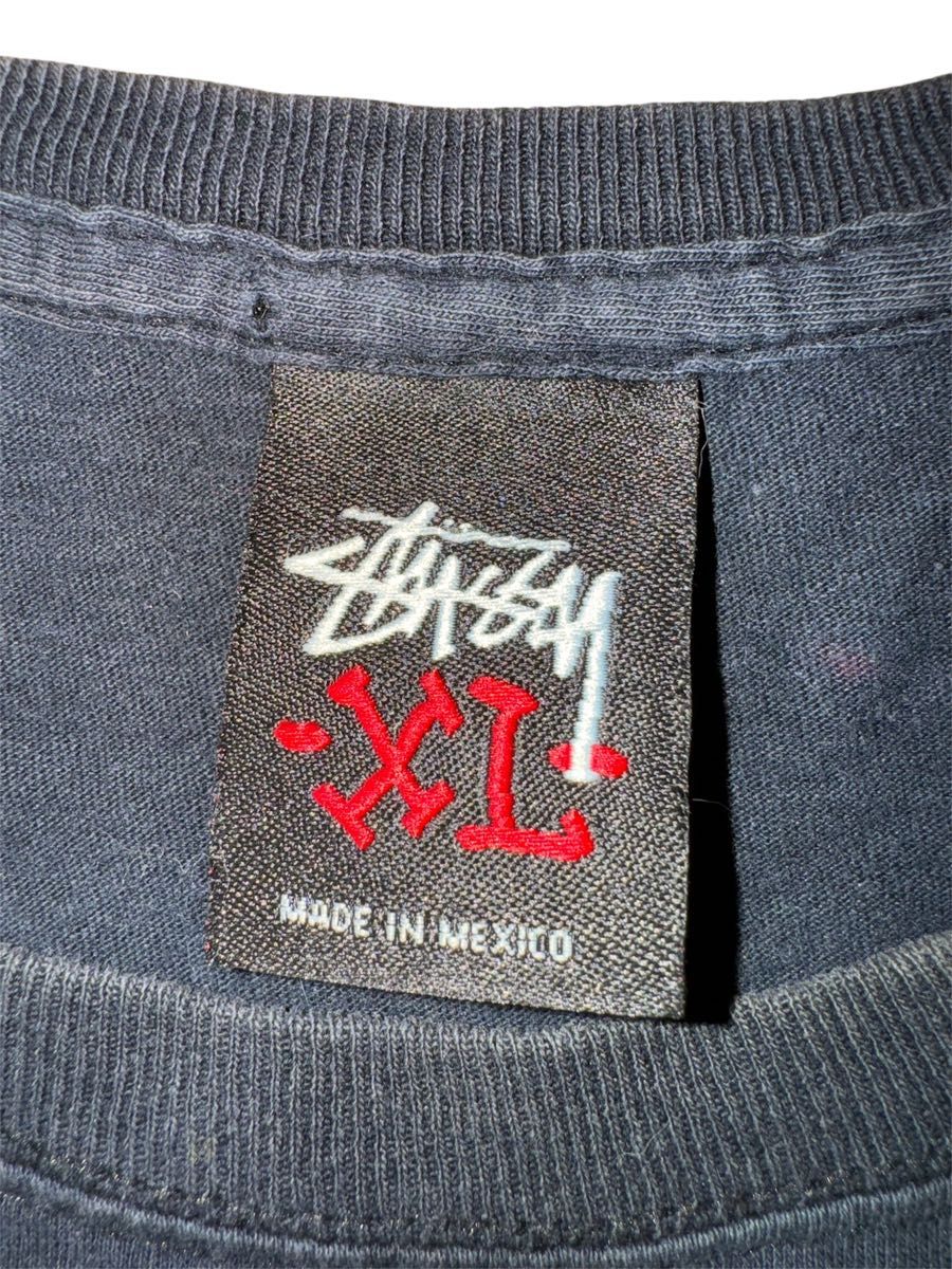 入手困難】00'stussyステューシー/LOVE&HATEスカルTシャツXL 入手困難】00'stussyステューシー/LOVE&HATEスカルTシャツXL