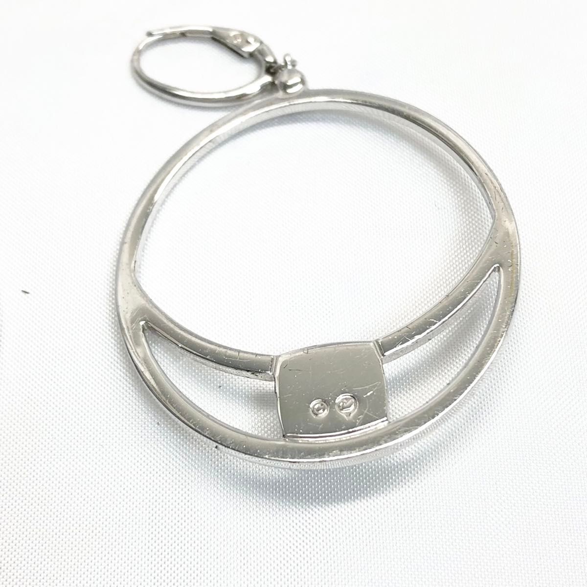 美品 SWAROVSKI スワロフスキー ピアス ラインストーン シルバー 美品 SWAROVSKI スワロフスキー ピアス ラインストーン シルバー