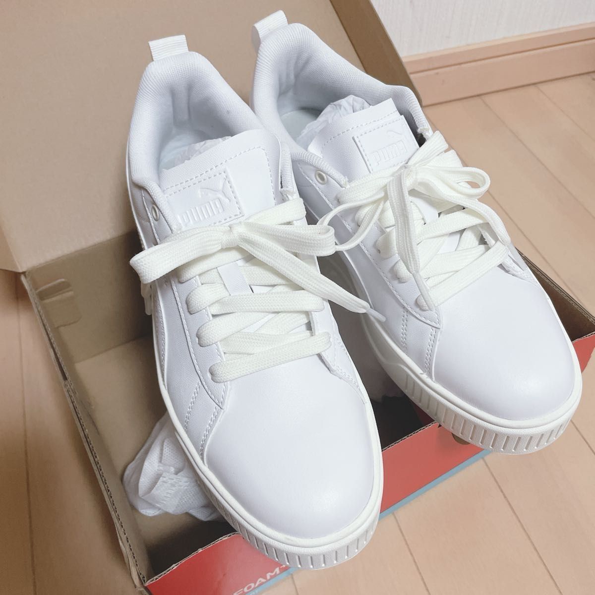 SnowManコラボPUMA/渡辺翔太モデル 靴 スニーカー ホワイト 24 SnowManコラボPUMA/渡辺翔太モデル 靴 スニーカー ホワイト 24