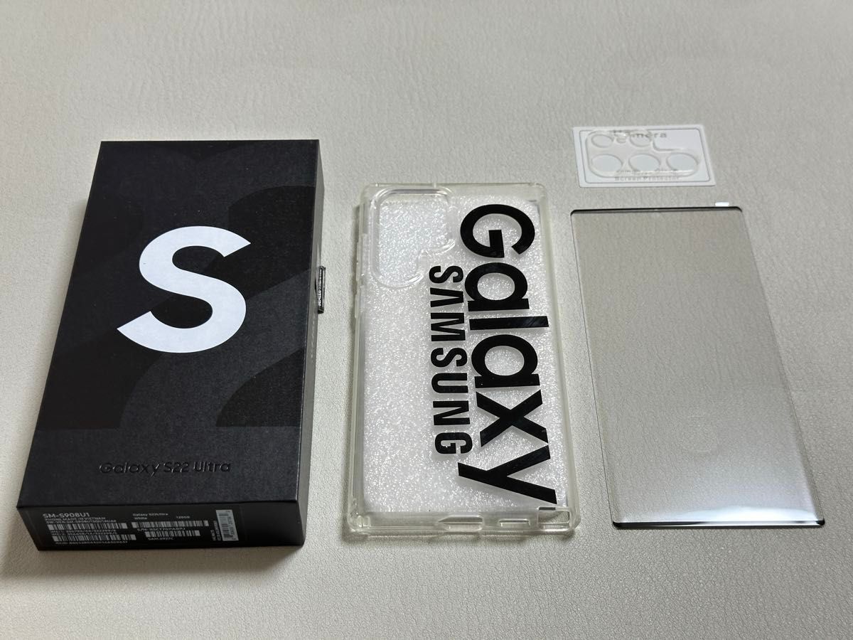 ほぼ未使用】Galaxy S22 Ultra 海外限定カラー ホワイト SIM ほぼ未使用】Galaxy S22 Ultra 海外限定カラー ホワイト SIM