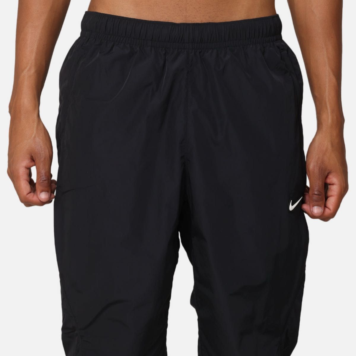 M】Nike Nocta ナイキ ノクタ ナイロン トラックパンツ 黒 新品 M】Nike Nocta ナイキ ノクタ ナイロン トラックパンツ 黒 新品