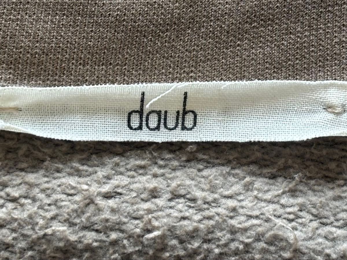 イタリア発注目ブランド【daub/ダーヴ】DYEING SWEAT 染色加工 イタリア発注目ブランド【daub/ダーヴ】DYEING SWEAT 染色加工