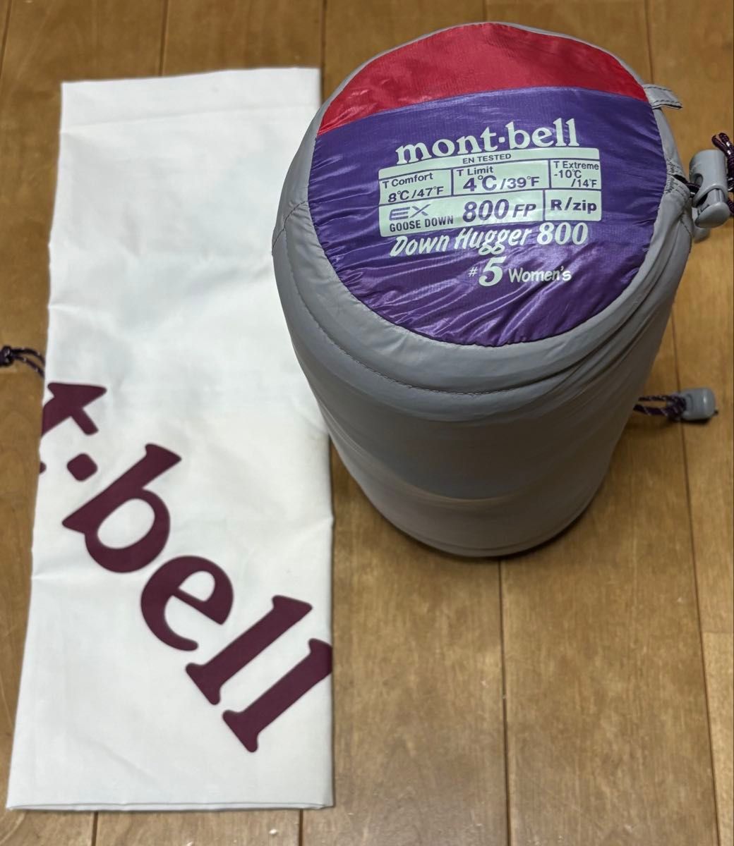 モンベル(mont-bell)ダウンハガー800 #5 Women's 寝袋 シュラフ モンベル(mont-bell)ダウンハガー800 #5 Women's 寝袋 シュラフ