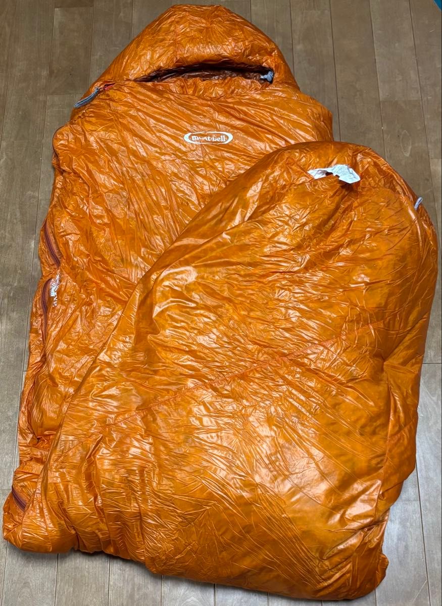 美品】モンベル(mont-bell) シームレスダウンハガー800 EXP 美品】モンベル(mont-bell) シームレスダウンハガー800 EXP
