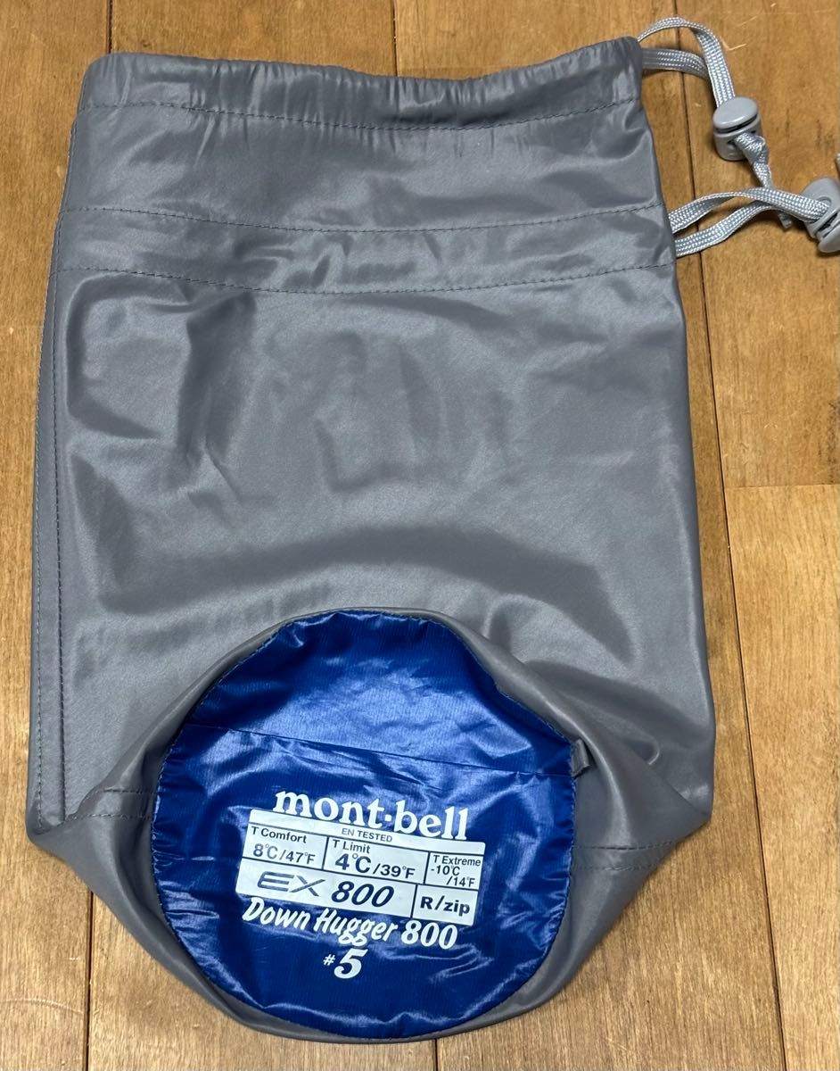 美品】モンベル(mont-bell) ダウンハガー800 #5 寝袋 シュラフ 美品】モンベル(mont-bell) ダウンハガー800 #5 寝袋 シュラフ