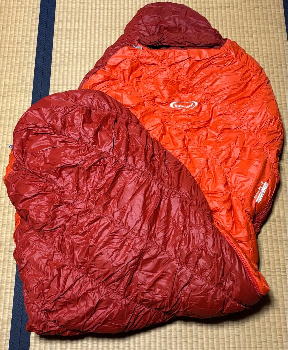 クリーニング済】モンベル(mont-bell) バロウバッグ #1 シュラフ クリーニング済】モンベル(mont-bell) バロウバッグ #1 シュラフ