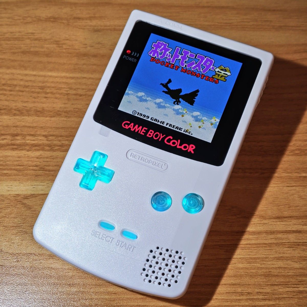 ゲームボーイカラー ホワイト OLED液晶(有機EL) LEDボタン ゲームボーイカラー ホワイト OLED液晶(有機EL) LEDボタン