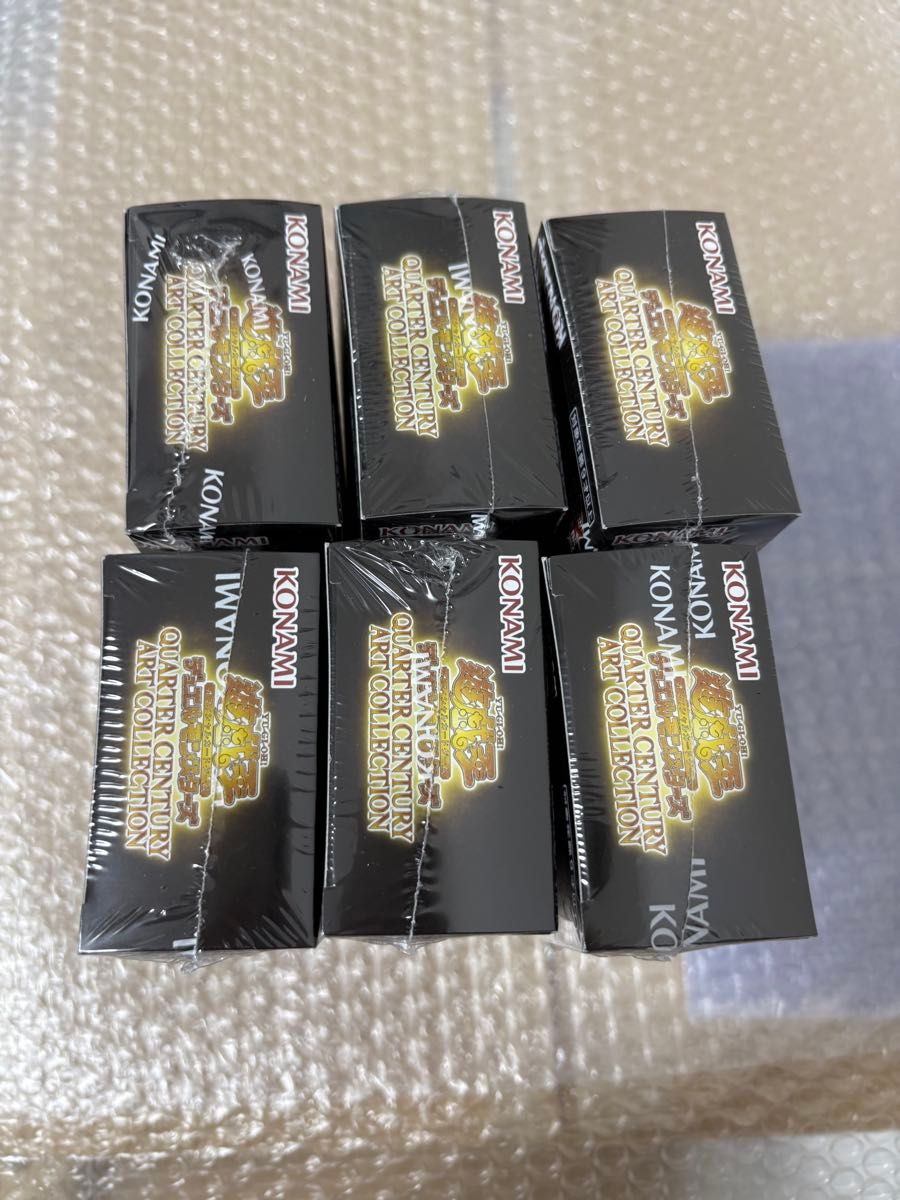 遊戯王 クォーターセンチュリーアートコレクション 6box 遊戯王 遊戯王 クォーターセンチュリーアートコレクション 6box 遊戯王