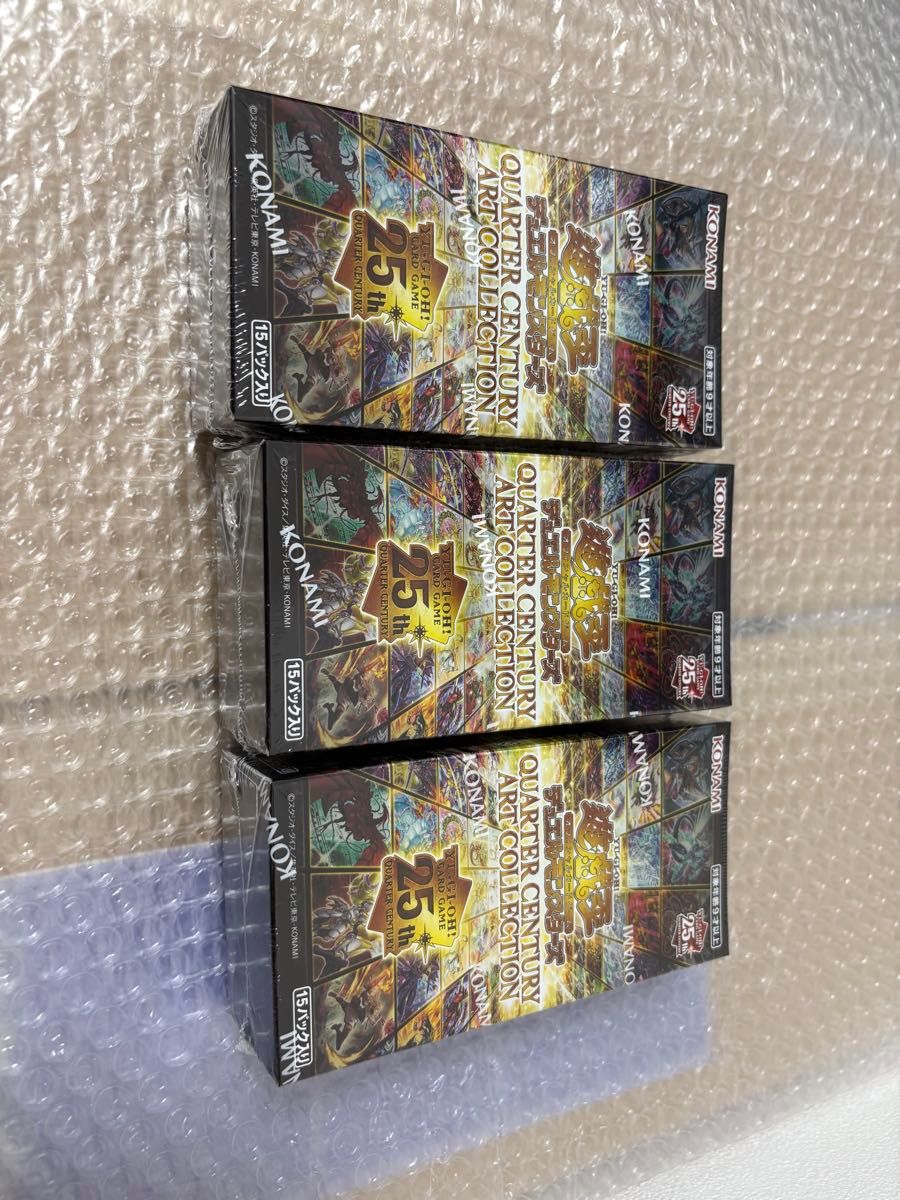 遊戯王QUARTER CENTURY ART COLLECTION 3BOX|Yahoo!フリマ(旧 遊戯王QUARTER CENTURY ART COLLECTION 3BOX|Yahoo!フリマ(旧