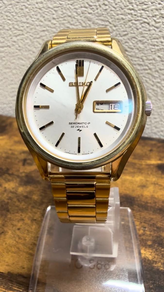SEIKO SEIKOMATIC-P 5106-8020 腕時計 自動巻き セイコー