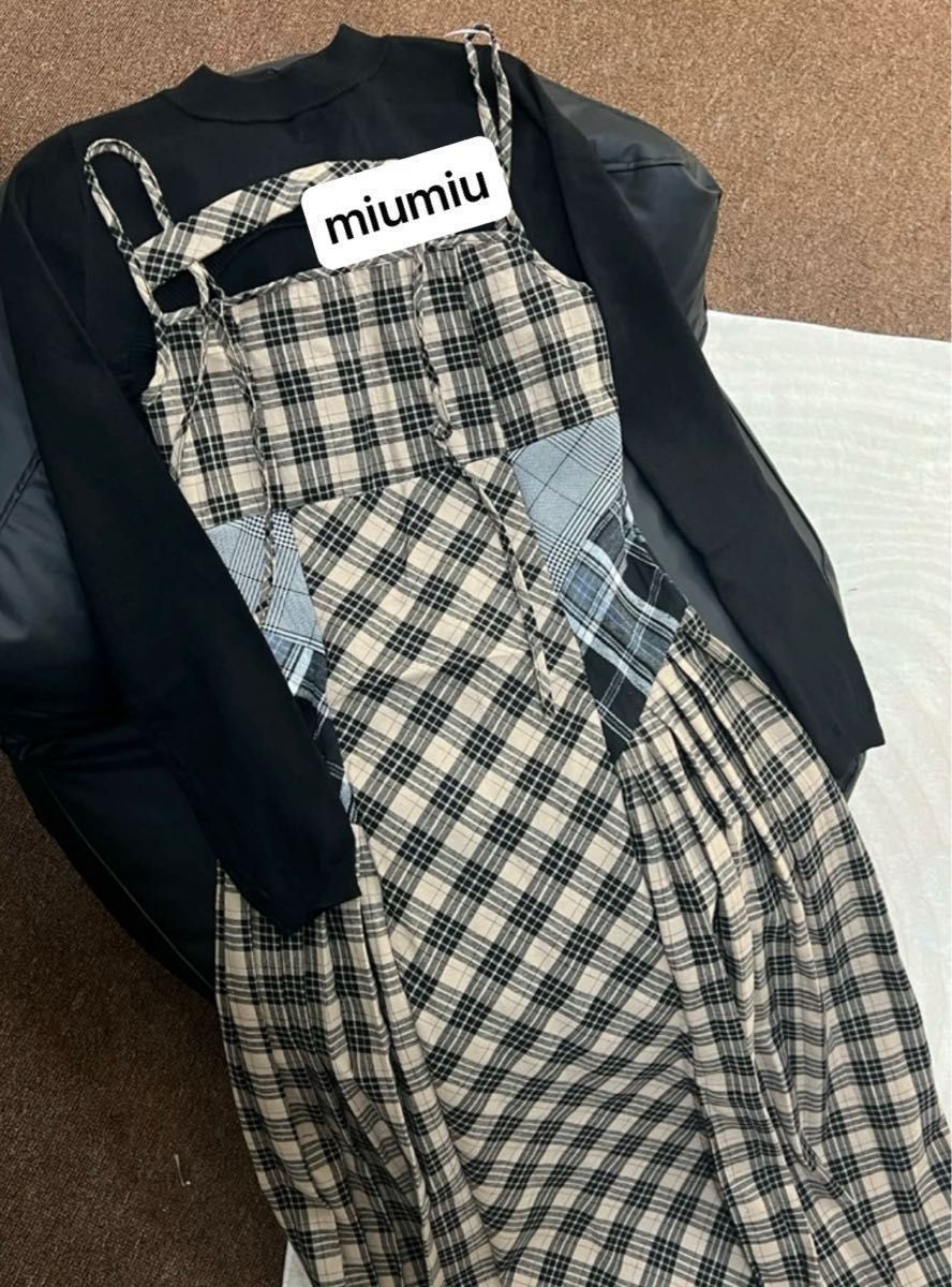 最終下げ ラスト1点 ANDMARY Nadia check long dress|Yahoo 最終下げ ラスト1点 ANDMARY Nadia check long dress|Yahoo
