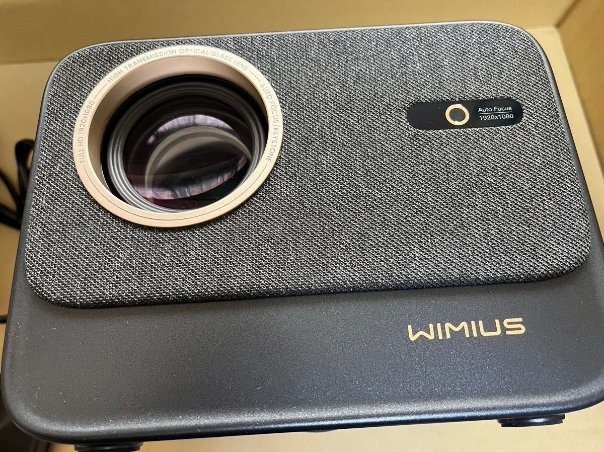 WIMIUS プロジェクター K9 中古品 10M hdmiケーブルおまけ WIMIUS プロジェクター K9 中古品 10M hdmiケーブルおまけ