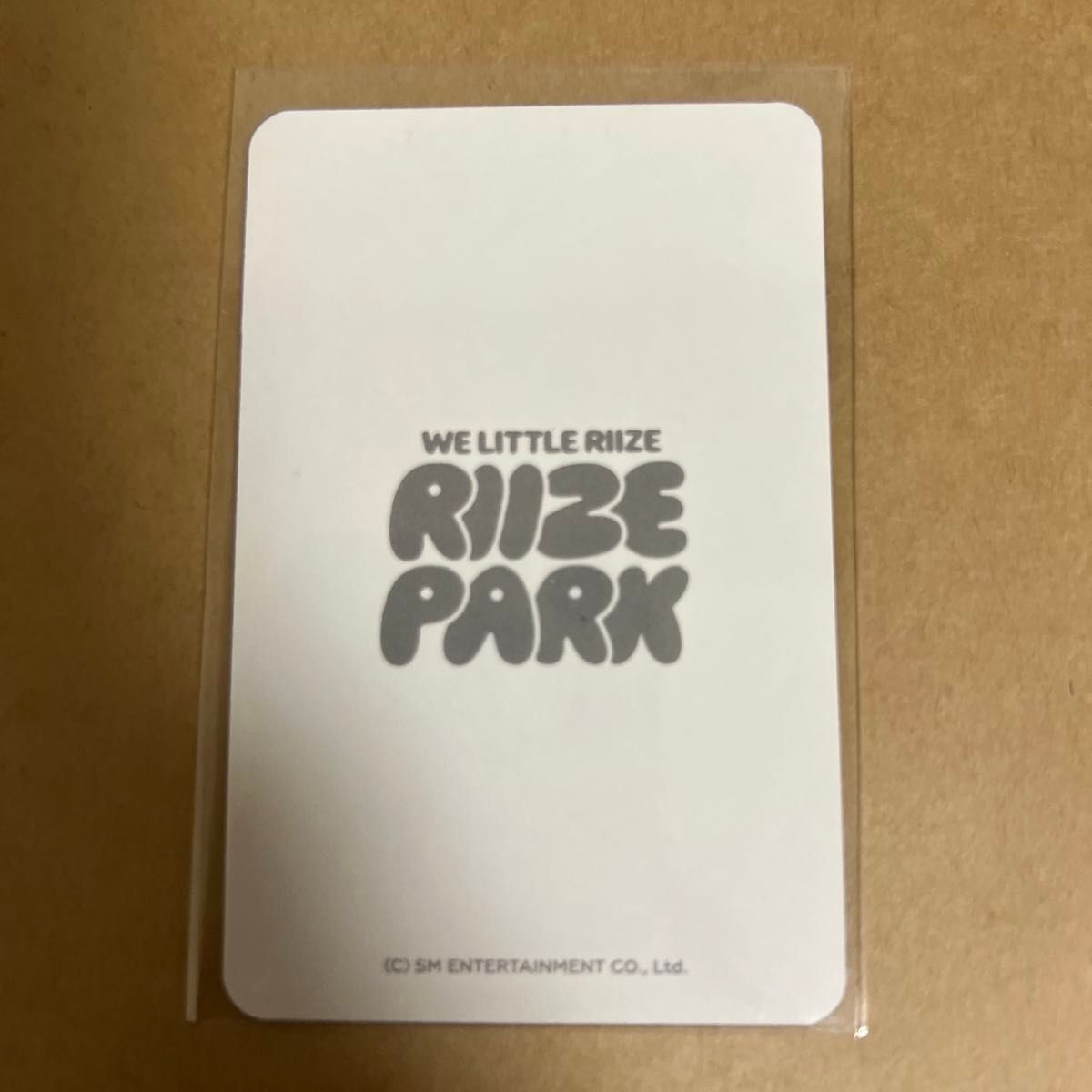 RIIZE ライズ 韓国 popup トレカ 7万ウォン特典 ウンソク RIIZE RIIZE ライズ 韓国 popup トレカ 7万ウォン特典 ウンソク RIIZE